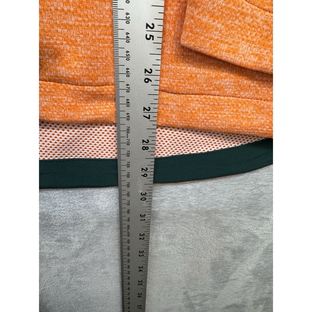 Zero Restriction Tyson Hoodie Blaze Orange Green‎ Performance Golf Men's L NWT - Picture 7 of 7